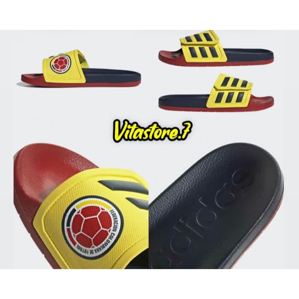 Adidas COLOMBIA SLIDE - دمپایی اورجینال مردانه آدیداس تیم ملی کلمبیا