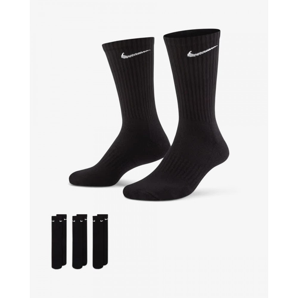 Nike  Everyday Cotton cushioned x 3 Socks - جوراب سه عددی مردانه نایک
