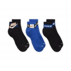 Nike  Everyday Cotton cushioned x 3 Socks - جوراب سه عددی مردانه نایک مچی